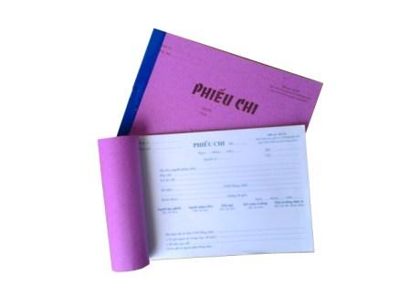 Phiếu chi 1 liên 13x19cm (100 tờ) Phiếu chi 1 liên 13x19cm (100 tờ)
