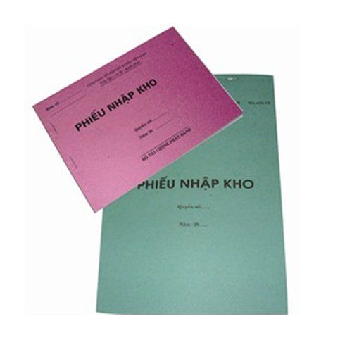 Phiếu nhập kho 1 liên 13x19cm (100 tờ) Phiếu nhập kho 1 liên 13x19cm (100 tờ)