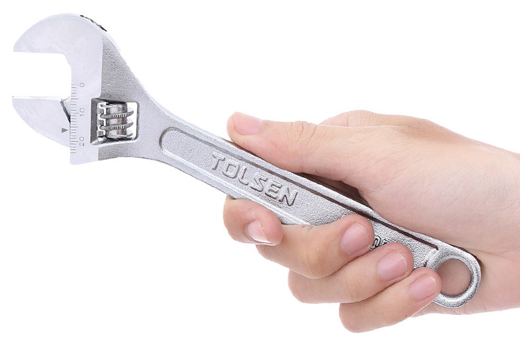 15007-2-487520 Bộ 3 mỏ lết cán trơn 6/8/10 inch Tolsen 15007