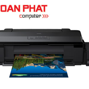 Máy in Phun màu Epson L1800 - Khổ A3 - gắn sẵn bộ tiếp mực ngoài (chưa có mực in)