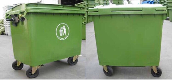 anh2 Thùng rác 1000 lít HDPE