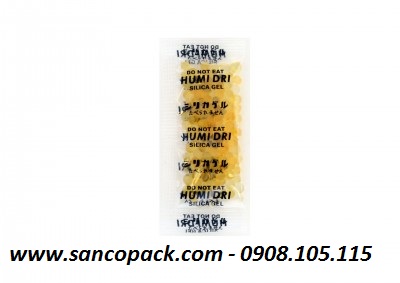 Túi hút ẩm silica gel cam trắng Túi hút ẩm silica gel cam trắng