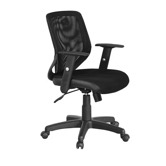Ghế xoay lưng lưới chân nhựa GX07B-N Ghế xoay lưng lưới chân nhựa GX07B-N