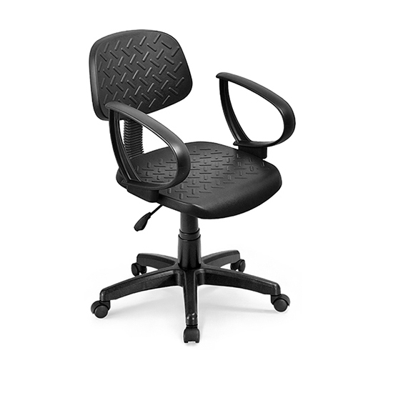Ghế xoay đệm tựa PU đúc GX237-N Ghế xoay đệm tựa PU đúc GX237-N