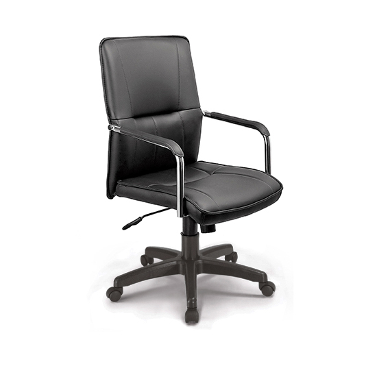 Ghế xoay đệm tựa bọc da GX238-N Ghế xoay đệm tựa bọc da GX238-N