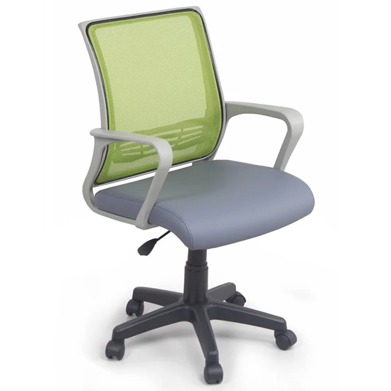 Ghế xoay lưng lưới chân nhựa GX302B-N Ghế xoay lưng lưới chân nhựa GX302B-N