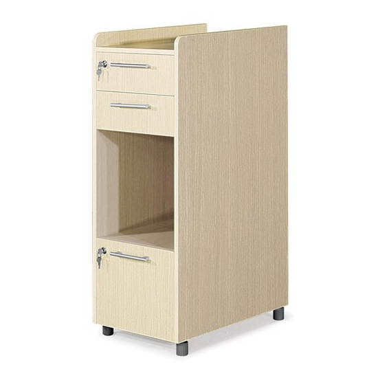 Hộc gỗ cao 3 ngăn kéo HG08 Hộc gỗ cao 3 ngăn kéo HG08