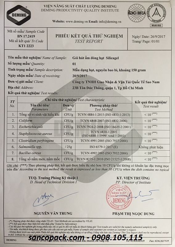 silica-gel-test_report_vi_sinh28129