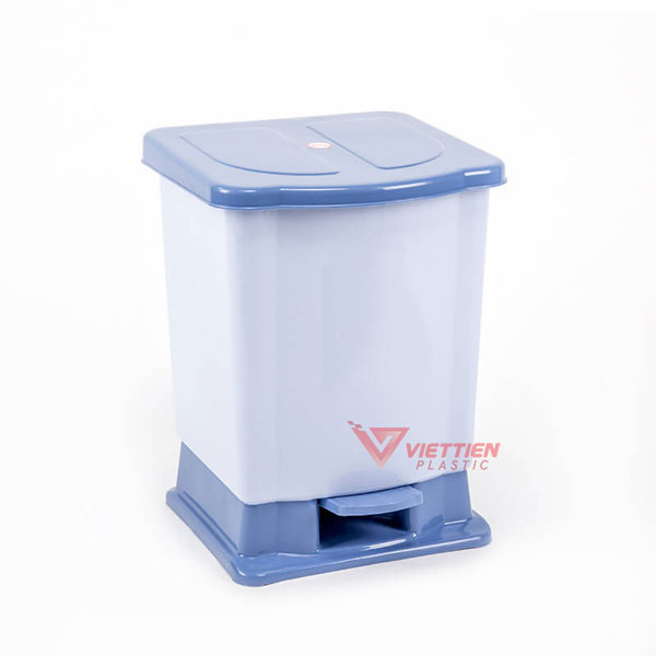 thùng rác 20 lít đạp chân màu xanh thùng rác 20 lít đạp chân màu xanh
