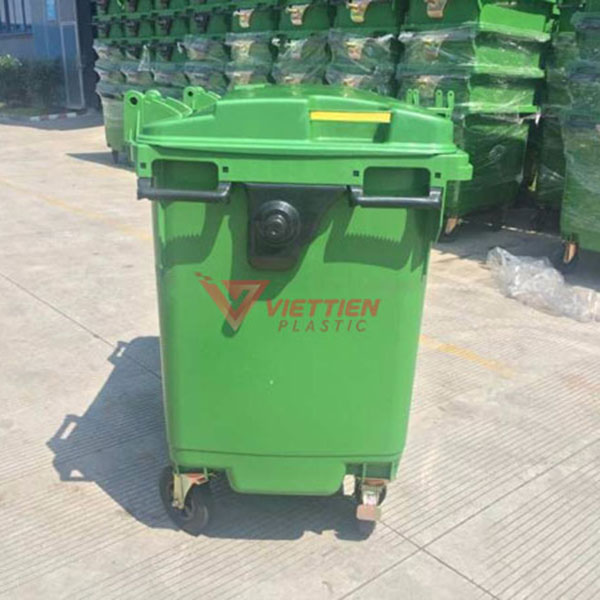 Thùng rác nhựa 660 lít HDPE giá rẻ Thùng rác nhựa 660 lít HDPE giá rẻ