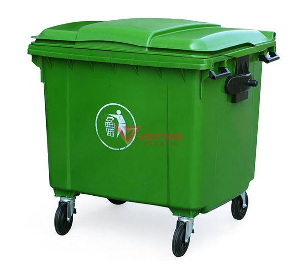 Thùng rác 660 lít HDPE Thùng rác 660 lít HDPE