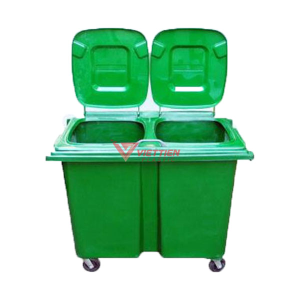 thc3b9ng-rc3a1c-nhe1bbb1a-c490c3b4i-660-lc3adt Thùng rác nhựa đôi 660 lít