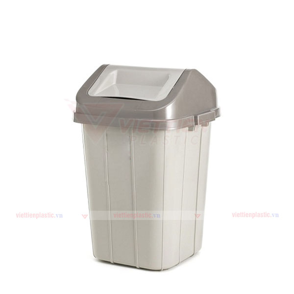 Thùng rác nắp lật 45 lít Thùng rác nắp lật 45 lít
