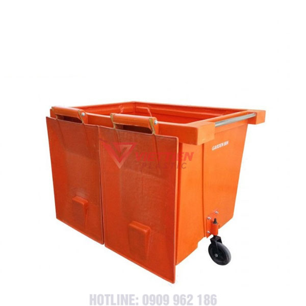 thùng rác composite 1000 lít nắp mở thùng rác composite 1000 lít nắp mở