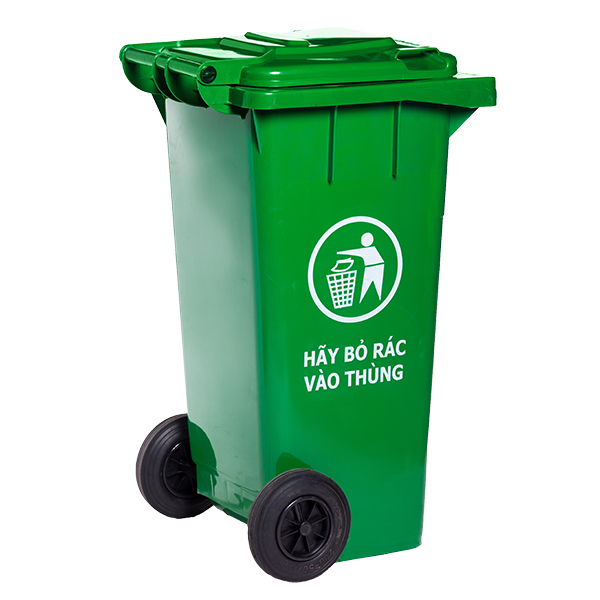 Thùng rác công nghiệp 120 lít Thùng rác công nghiệp 120 lít