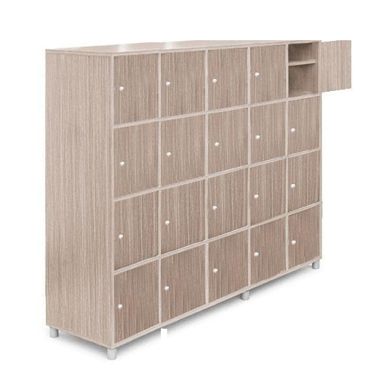 Tủ giầy 20 ngăn cánh gỗ TJ-20G Tủ giầy 20 ngăn cánh gỗ TJ-20G