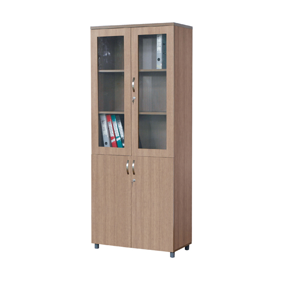 Tủ gỗ cao cánh kính TG04K-2 Tủ gỗ cao cánh kính TG04K-2