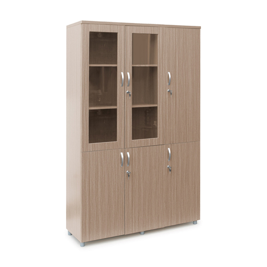 Tủ tài liệu gỗ 3 buồng TG04K-3 Tủ tài liệu gỗ 3 buồng TG04K-3