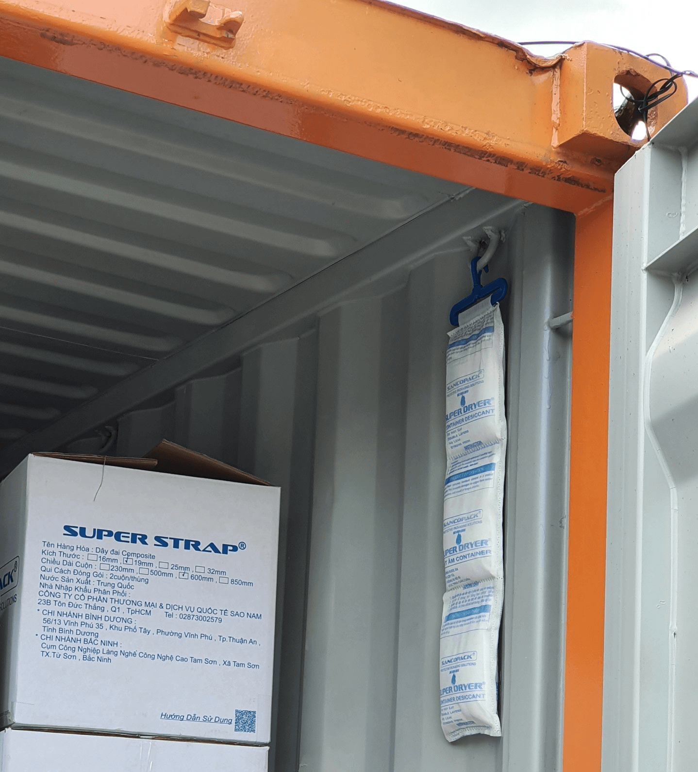 Túi chống ẩm Container Super Dryer Túi chống ẩm Container Super Dryer