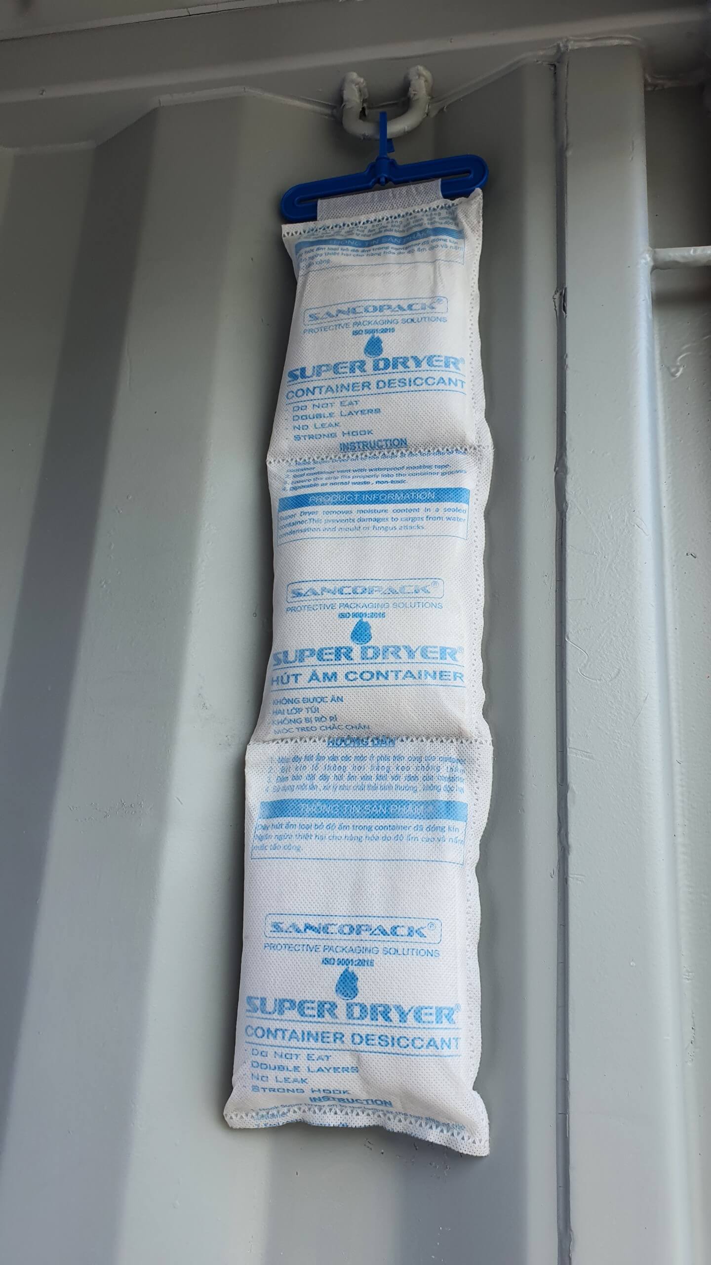 Túi hút ẩm container Super Dryer Túi hút ẩm container Super Dryer