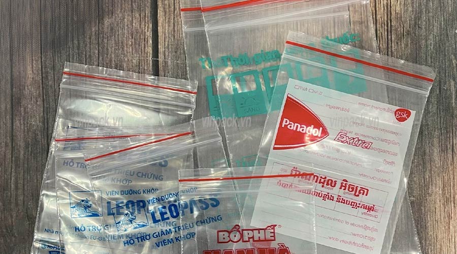 Túi zip đỏ in bằng công nghệ in ống đồng túi zip, túi zip đỏ, túi zipper chỉ đỏ, tui zip, tui zip do, tui zipper chi do