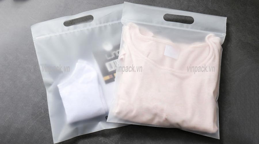 Túi zipper quai xách HD mờ Túi zipper quai xách, tui zipper quai xach, túi zip có quai, tui zip co quai, túi zipper đục lỗ xoài, tui zipper duc lo xoai