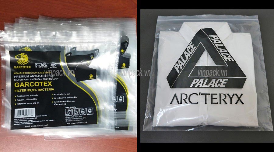 Túi zipper trắng được in bằng phương pháp in lụa Túi zip trắng, túi zip chỉ trắng, túi zip viền trắng, tui zip trang, tui zip chi trang, tui zip vien trang